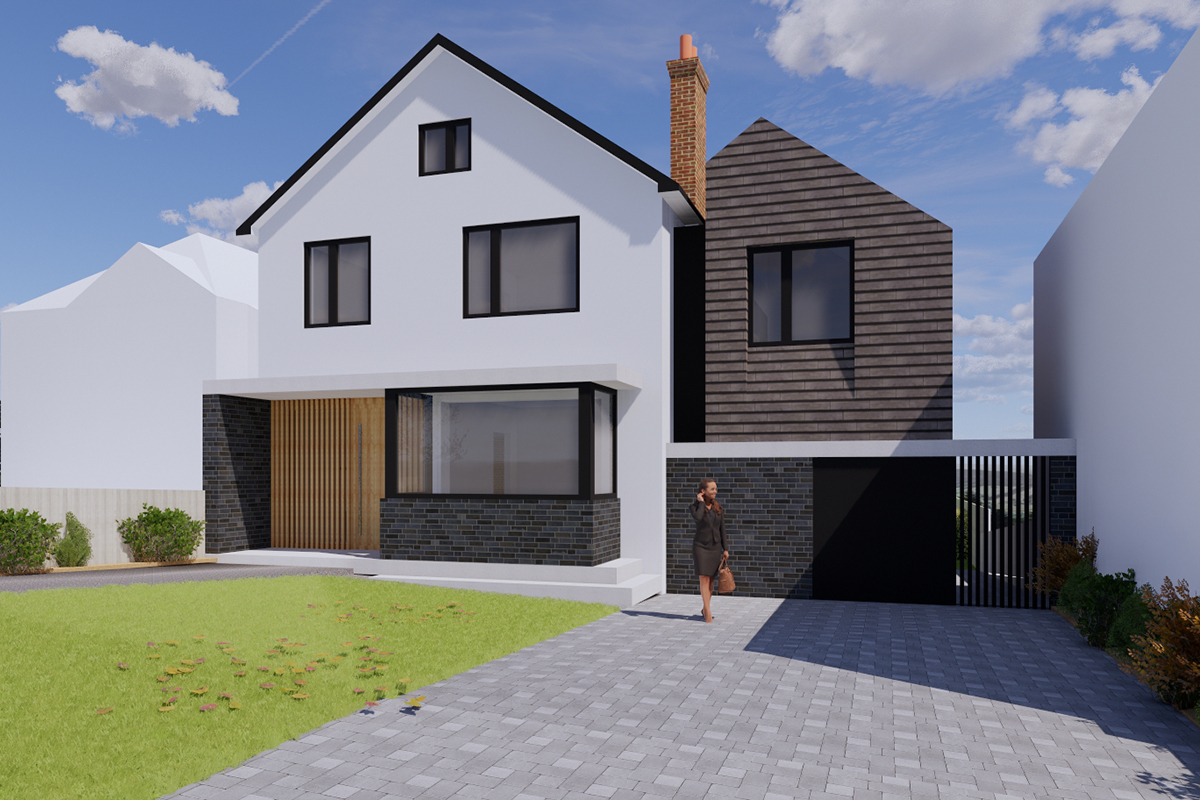 Crystal Palace: Two-storey side and rear extension, with Tom Kyle Architects