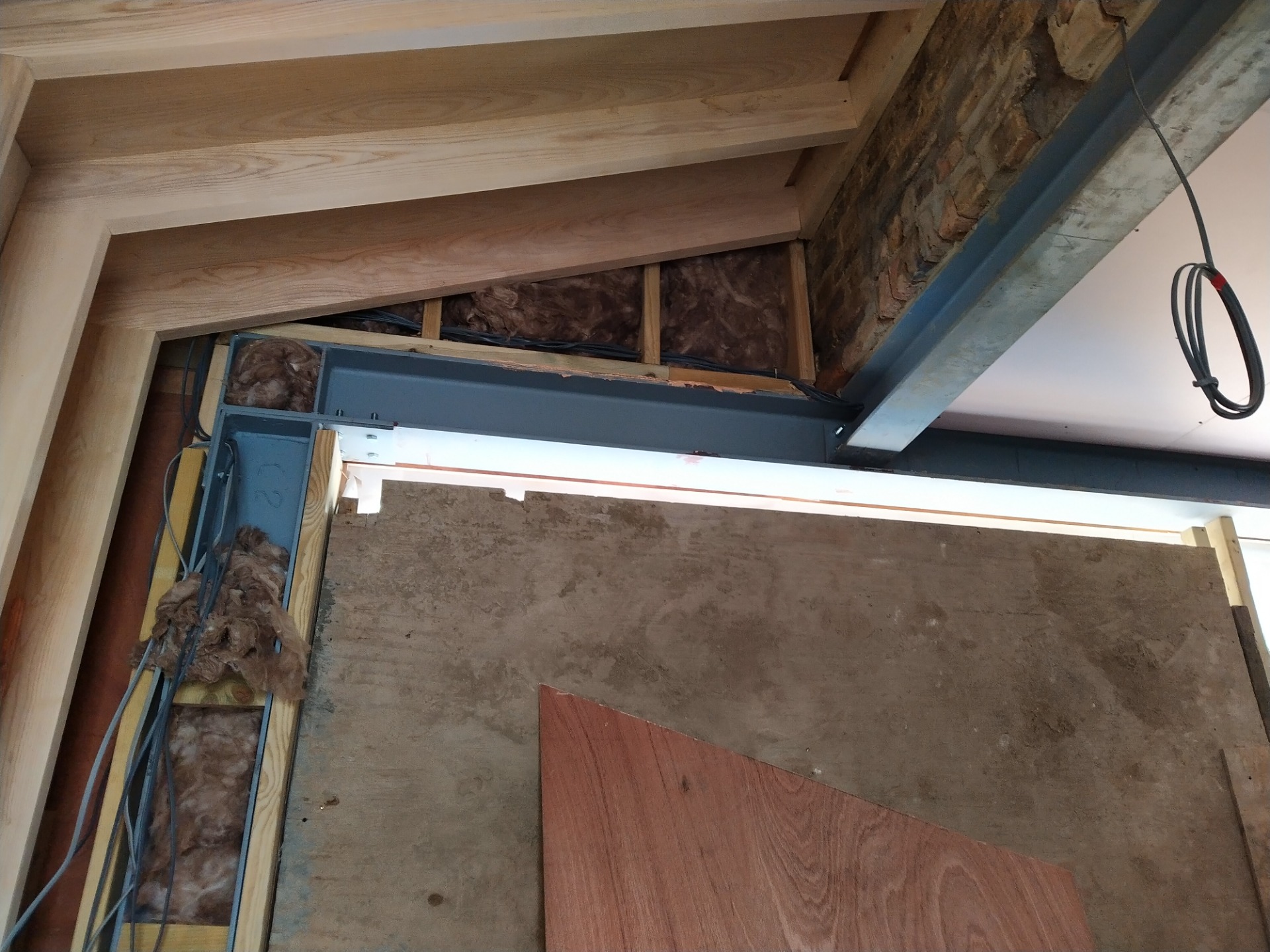 Nunhead: Ground floor extension with exposed timber, with Yellow Kite Architects